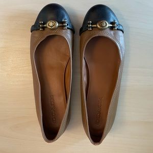 Coach Leather Flats